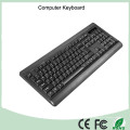 Clavier d&#39;ordinateur USB câblé normal de mise en page espagnole (KB-1802)